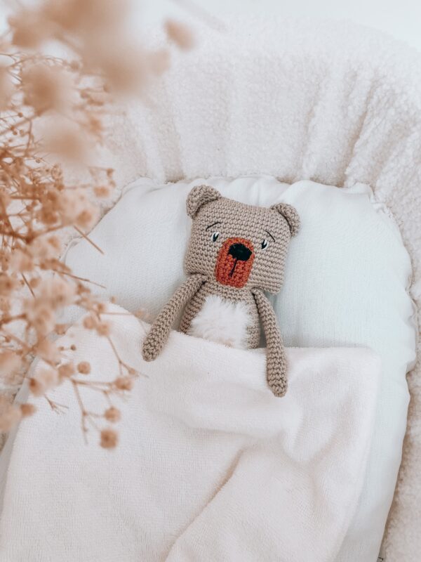 mon doudours, annab, crochet, amigurumi, ours, bear