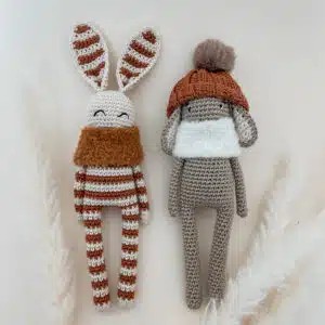 lapin, rabbit, crochet, box crochet, amigurumi, annab