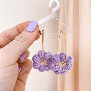 creoles, bijoux, oreilles, boucles d'oreille, annab, crochet