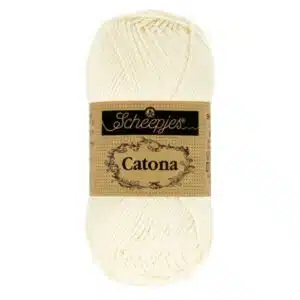 Coton Catona de Scheepjes 25g - 130 Vieille dentelle