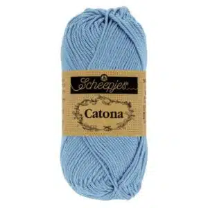 Coton Catona de Scheepjes 50g - 247 Oiseau bleu