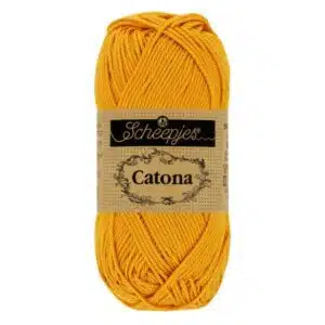 Coton Catona de Scheepjes 50g - 249 Safran