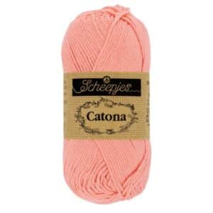 Coton Catona de Scheepjes 50g - 264 Corail clair