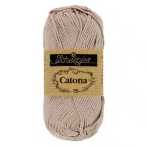 Coton Catona de Scheepjes 50g - 406 Beige doux