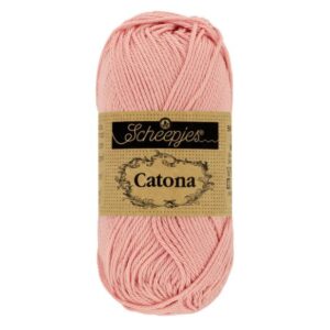 Coton Catona de Scheepjes 25g - 408 Vieux rose