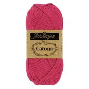 Coton Catona de Scheepjes 50g - 413 Cerise