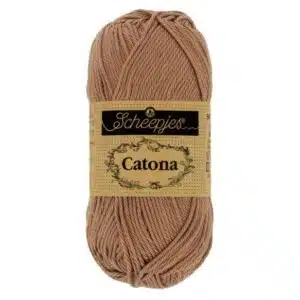 Coton Catona de Scheepjes 50g - 503 Noisette
