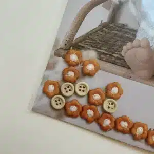 Kit de la robe de poupée Paola - orange