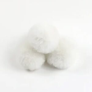 Petit pompon - blanc