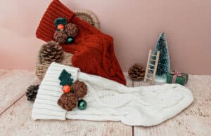 chaussette, noel, annab, crochet, free pattern, patron gratuit, auto, blog, box crochet