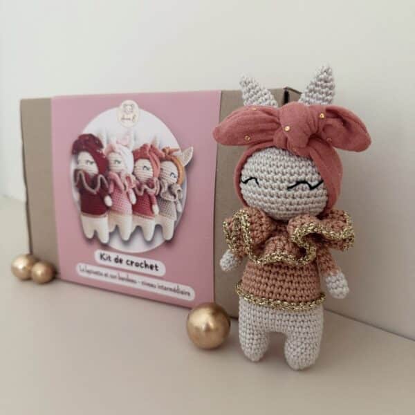 lapinette, annab, crochet, amigurumi, box crochet, kit, kit crochet, diy