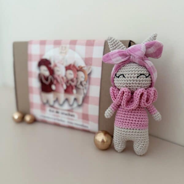 lapinette, annab, crochet, amigurumi, box crochet, kit, kit crochet, diy