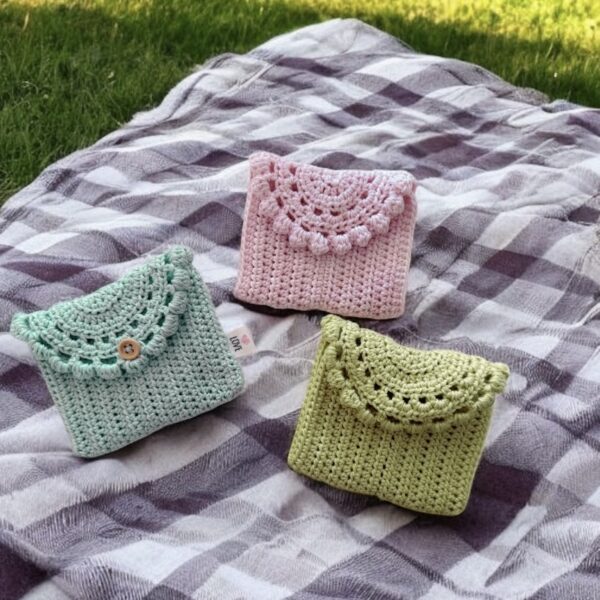 patron, couronne, printemps, annab, crochet, couronne de printemps, box crochet, kit crochet, , porte-carte, carte,