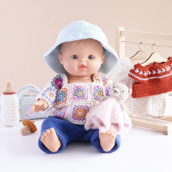 livre, annab, crochet, box crochet, dressing, poupon, vetements de poupée, paola, box crochet