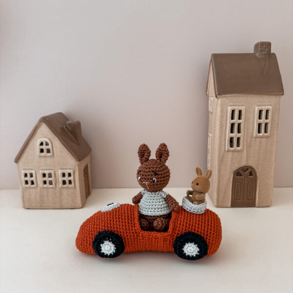 lapin, miniature, sylvanian, amigurumi, crochet, mercerie, annab