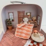 mini tresor, lit gigogne, lit crochet, annab, box crochet, amigurumi, mercerie, plaid