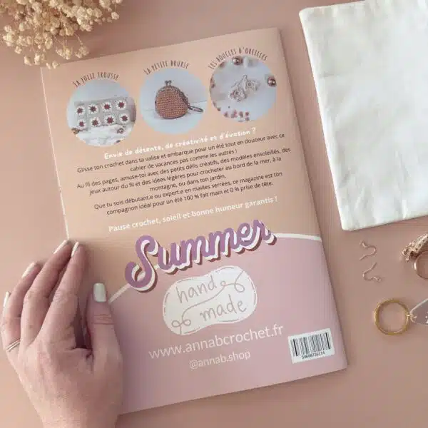 mini kit, annab, cahier de vacances, crochet, box crochet, juin, box juin, mercerie