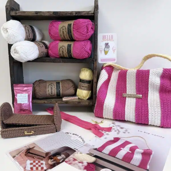 annab, box crochet, amigurumi, mercerie, vanity, accessoire, accessoire, crochet, box crochet, annab, aout, abonnement
