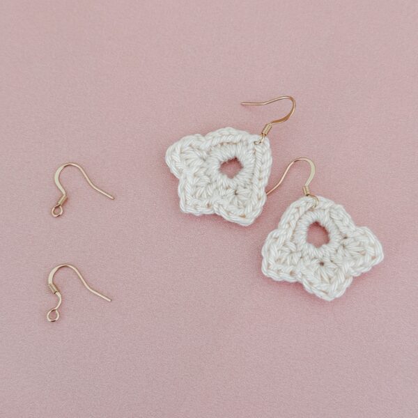 boucle d'oreille, crochet, annab, box crochet, boucle oreille au crochet