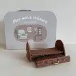 mini tresor, lit gigogne, lit crochet, annab, box crochet, amigurumi, mercerie, plaid