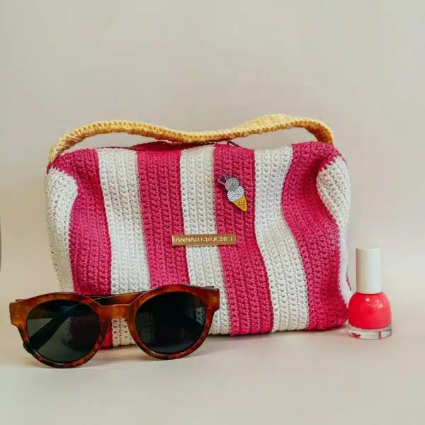 annab, box crochet, amigurumi, mercerie, vanity, accessoire, accessoire crochet, trousse