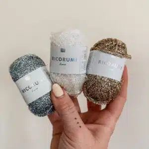 ricorumi, lamé, pelote ricorumi, pelote, amigurumi, mercerie, annab, crochet, box crochet