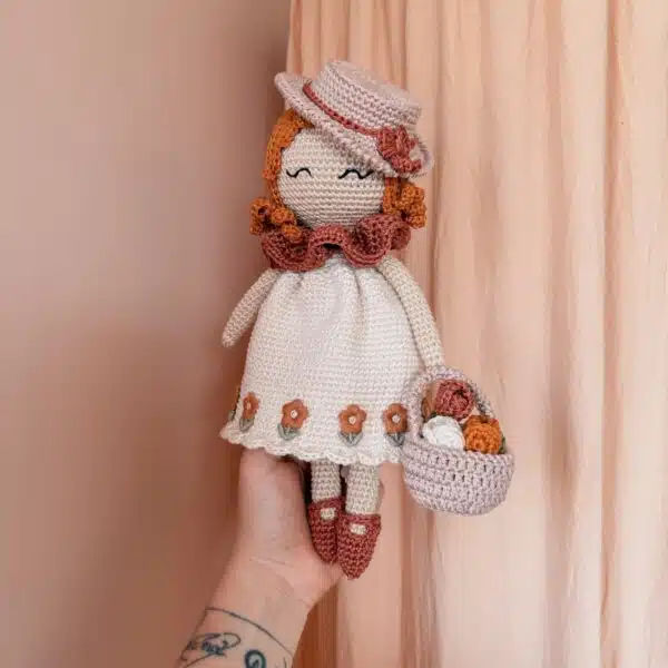 Jolly, poupée, crochet, poupée au crochet, annab, crochet, mercerie, box crochet, kit crochet, automne