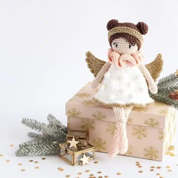 ange, noel, annab, crochet, amigurumi, box crochet, kit crochet