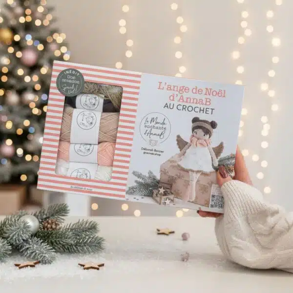 ange, noel, annab, crochet, amigurumi, box crochet, kit crochet