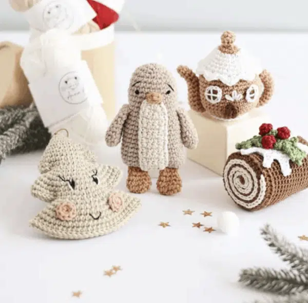 noel, noel annab, annab, annabcrochet, crochet, amigurumi, box crochet, kit crochet, patron crochet, christmas crochet, mercerie, crochet