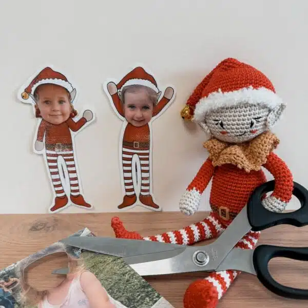 lutin farceur, noel, annab, crochet, amigurumi, noel crochet, mercerie, kit crochet, box crochet