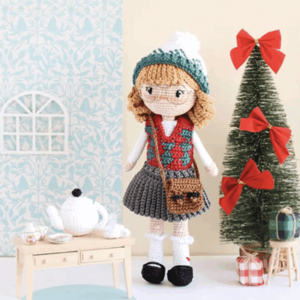 livre crochet, annab, crochet, amigurumi, mercerie, livre noel, noel, british