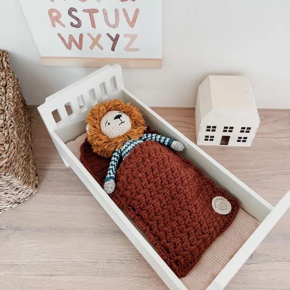 patron au crochet de l'amigurumi marceau le lion à télécharger
