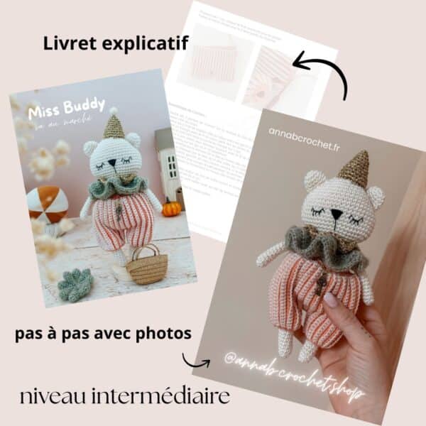 buddy, annab, crochet, annabcrochet, amigurumi, mercerie, box crochet, kit crochet