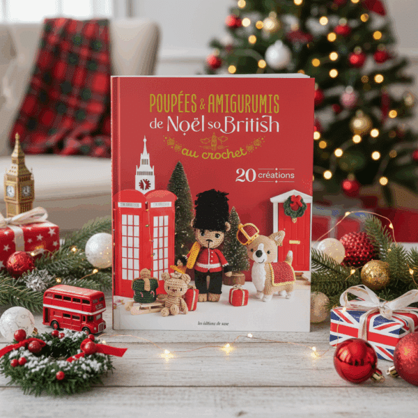 livre crochet, annab, crochet, amigurumi, mercerie, livre noel, noel, british