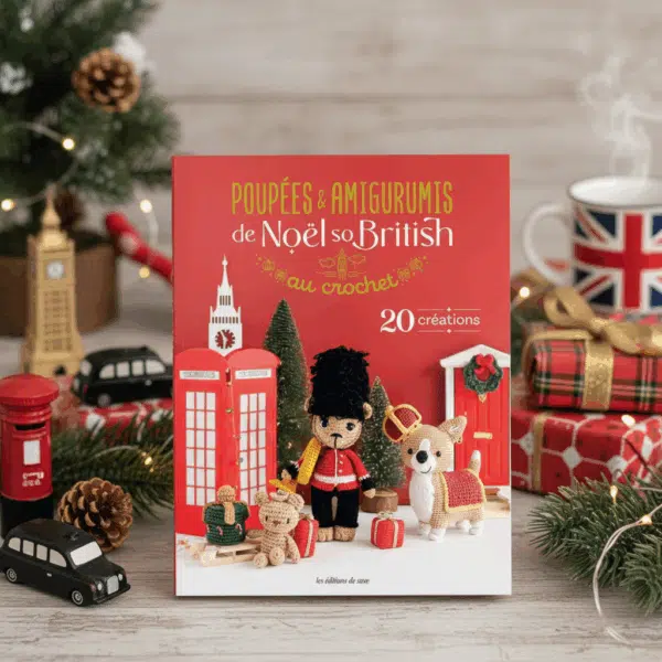 livre crochet, annab, crochet, amigurumi, mercerie, livre noel, noel, british