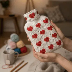 la housse de bouillotte au crochet