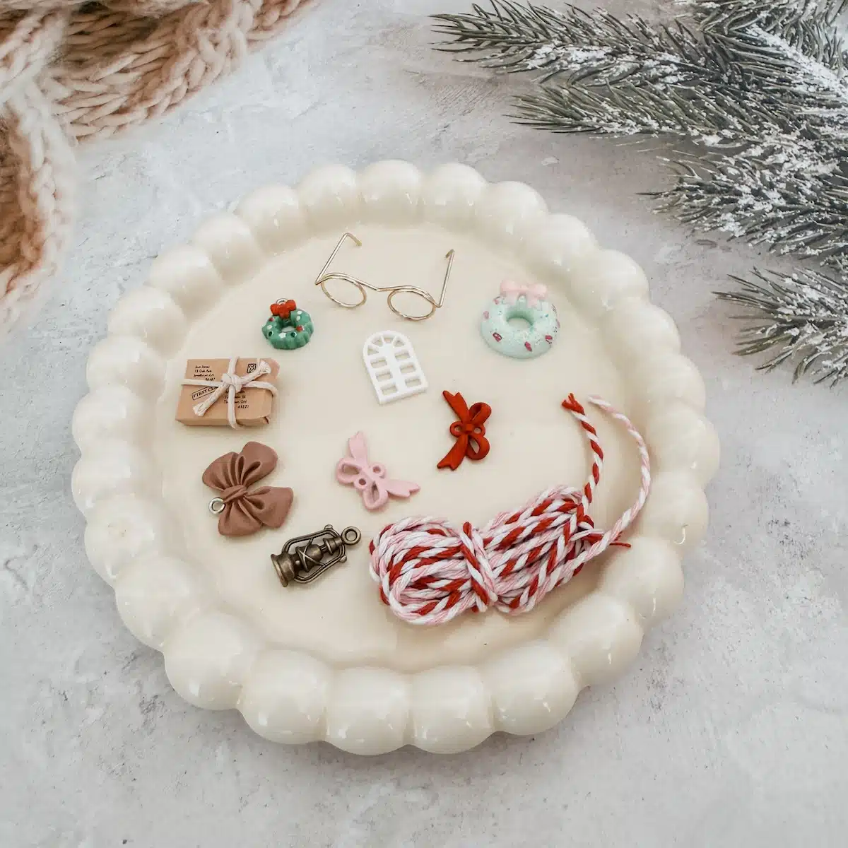 set d'accessoires de noel