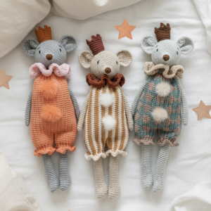 patron de la souris minimousse au crochet