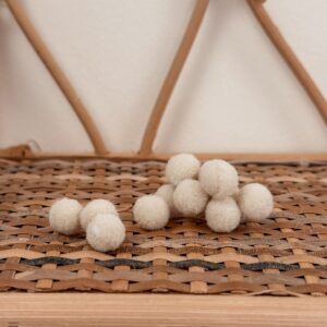 lot de 7 minis pompons