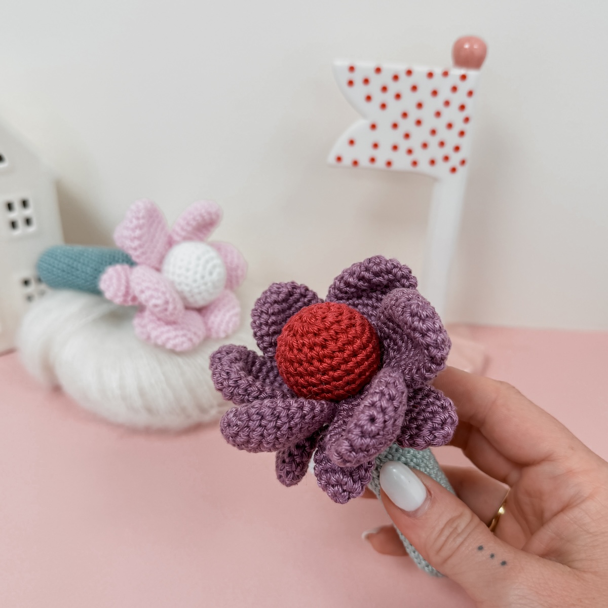 Patron du Hochet fleur – Image 2