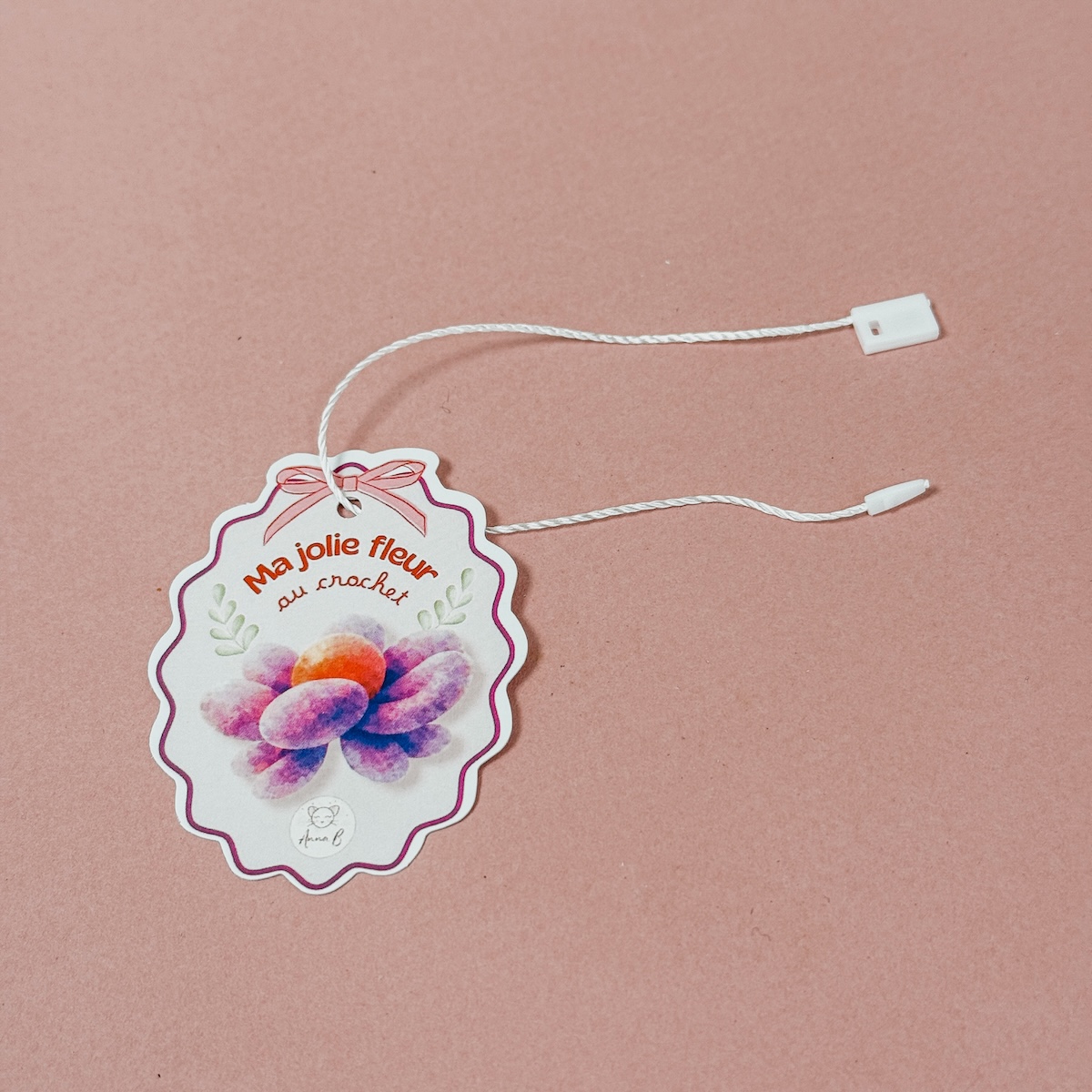Etiquette "mon joli hochet fleur" – Image 2