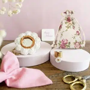Kit fête des mères (bijoux) - pochon fleuri
