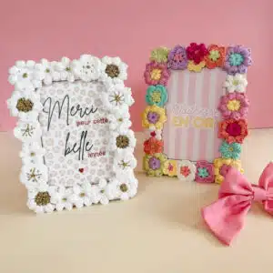 Kit Cadre fleuri "merci"